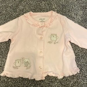 Little Me owl sweater
